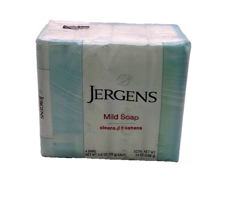(4 pack) Jergens Mild Soap / 3.5oz each