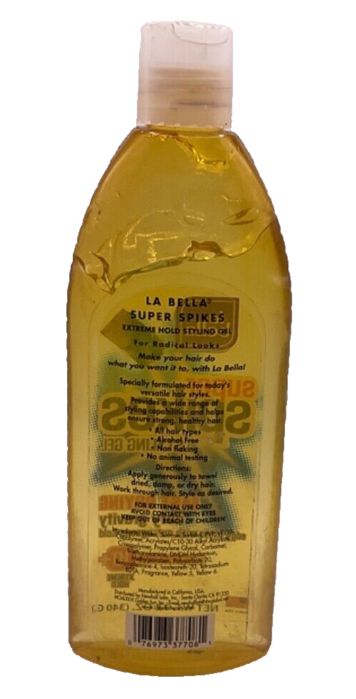La Bella Super Spikes Styling Gel/ 12 oz