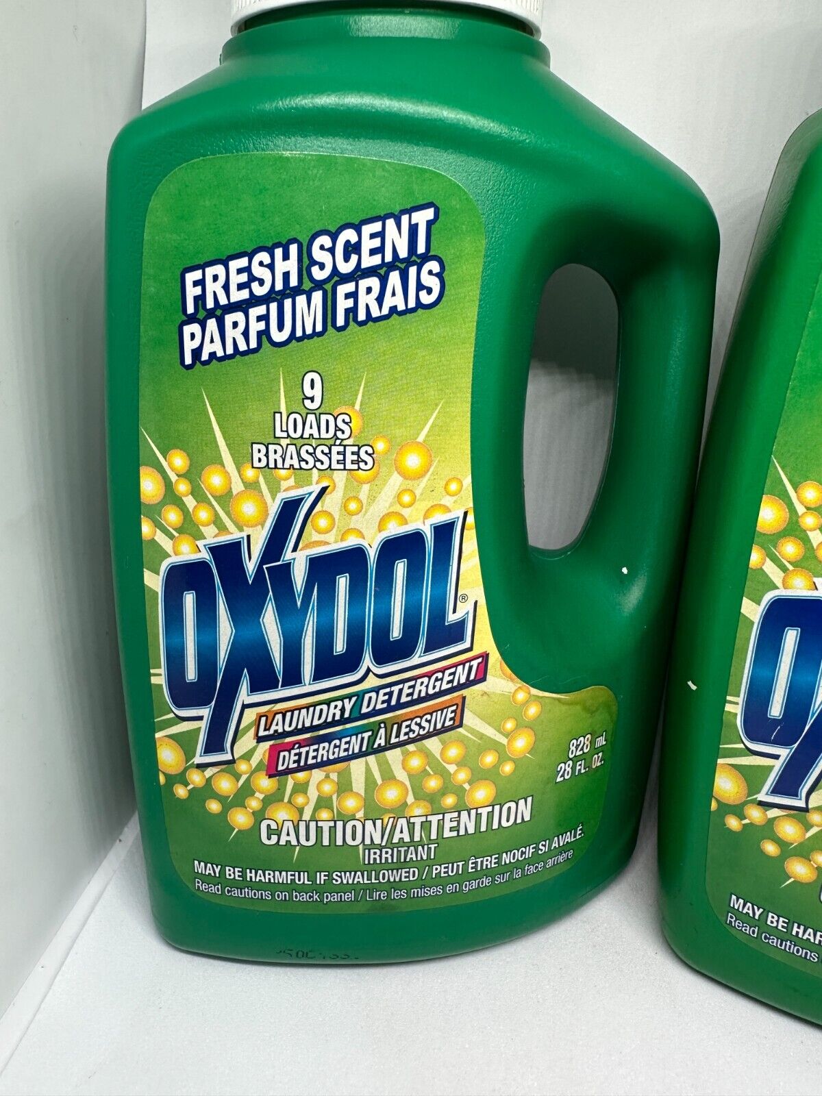 (2) Oxydol Fresh Scent Laundry Detergent 28 Fl. Oz. 9 Loads Discontinued