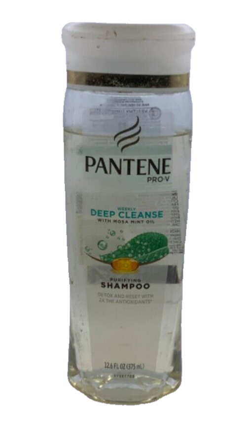 Pantene Pro-V Weekly Deep-Cleanse With Mosa Mint Oil Purifying Shampoo 12.6oz