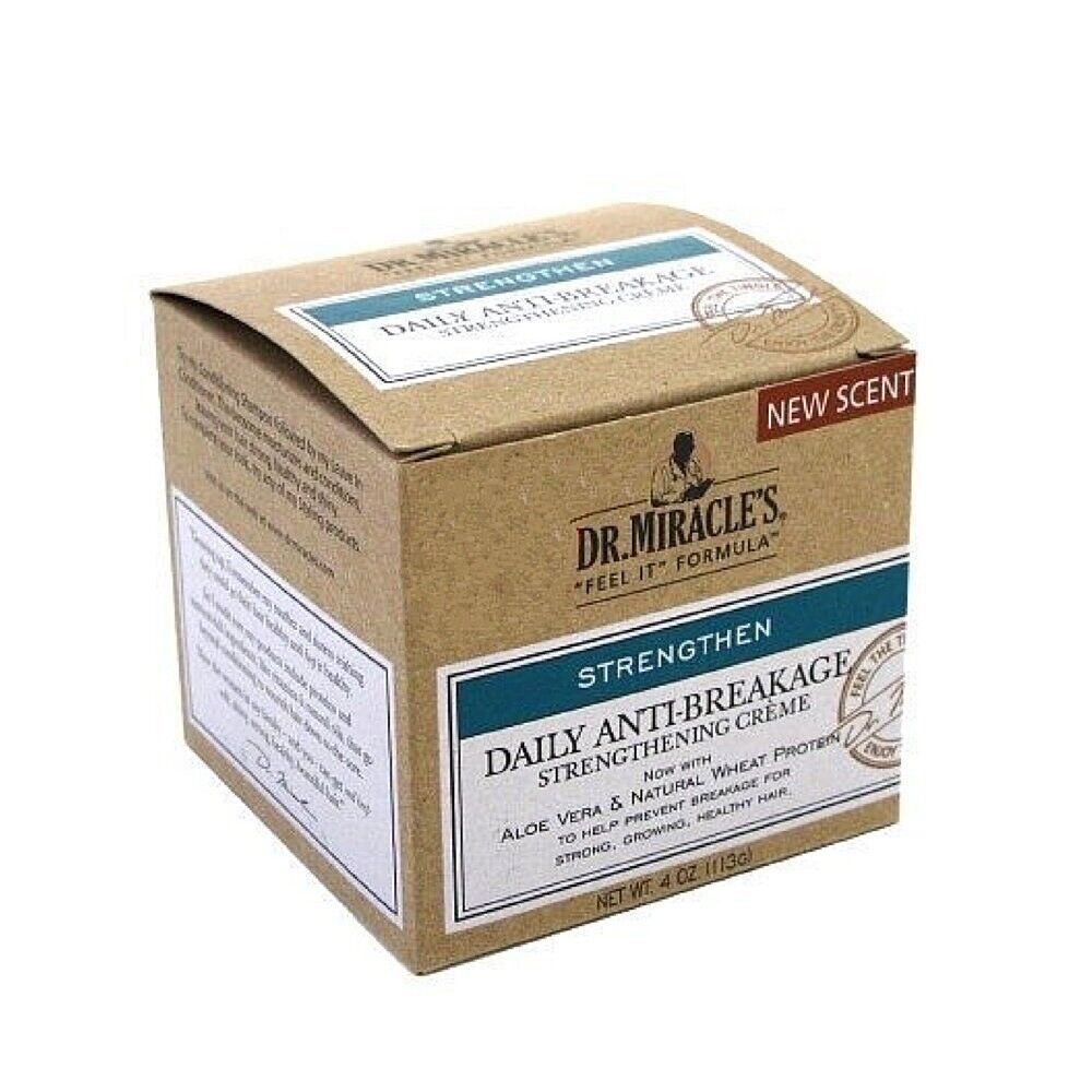 DR. MIRACLES DAILY ANTI BREAKAGE STRENGTHENING CREME 4 OZ