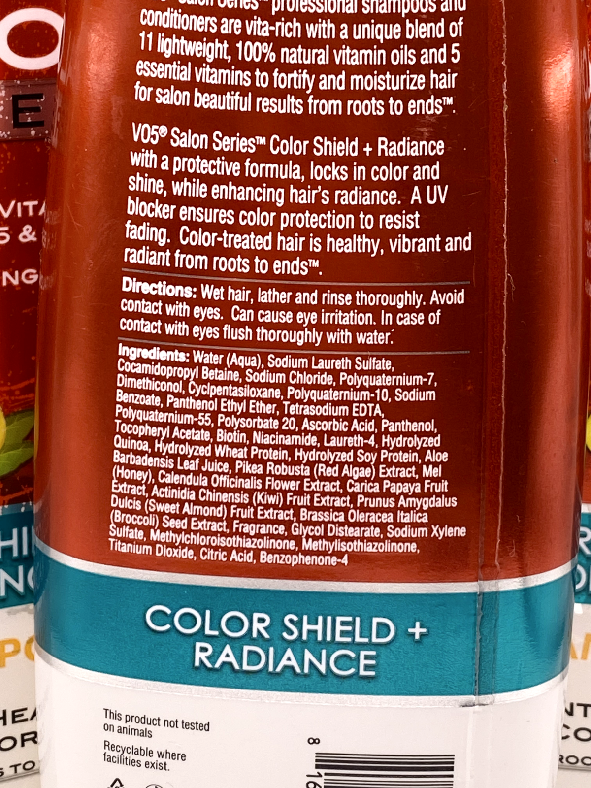 (3) Alberto Vo5 Salon Series Color Shield Plus Radiance Shampoo 14.2 fl oz