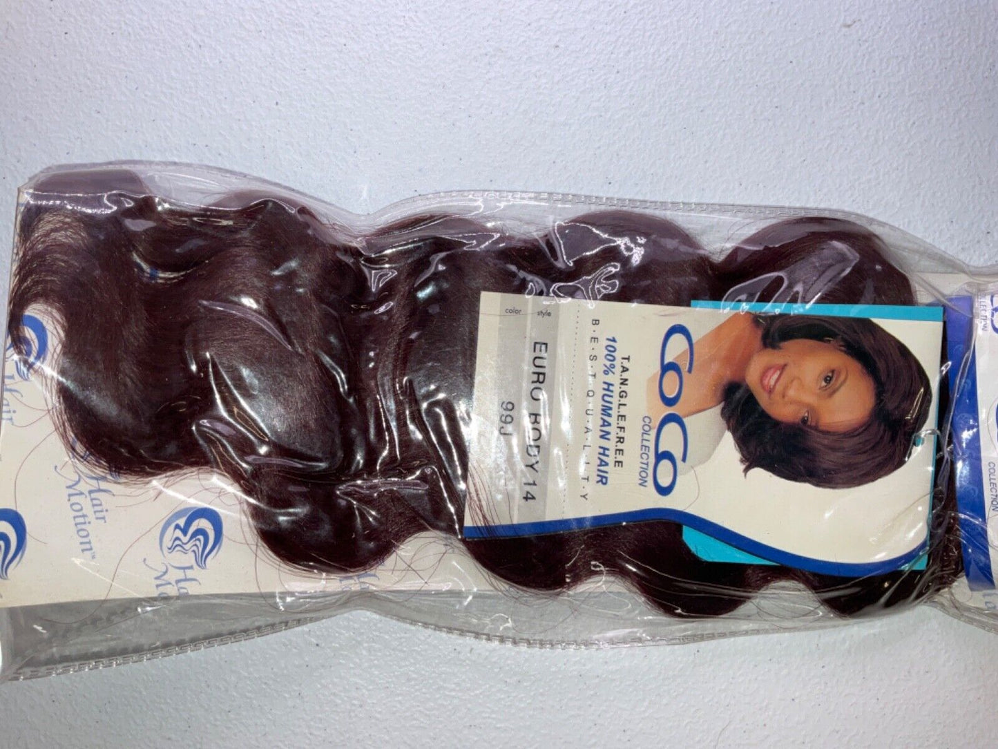 Coco Collection 100% Human Hair Euro Body Color 99J (14 inches)