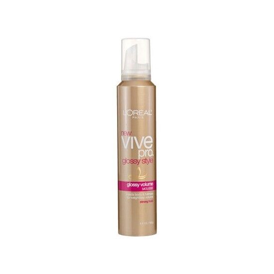 L'Oreal Paris Vive Pro Glossy Style Glossy Volume Mousse/6.8 oz