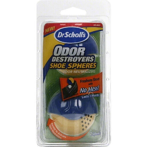 Dr. Scholls Odor Destroyers Shoe Spheres 2 in a pack. NEW UNOPENED.