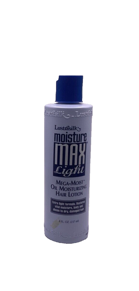 Lustrasilk Moisture Max Light Mega-Moist Hair Lotion / 8 oz