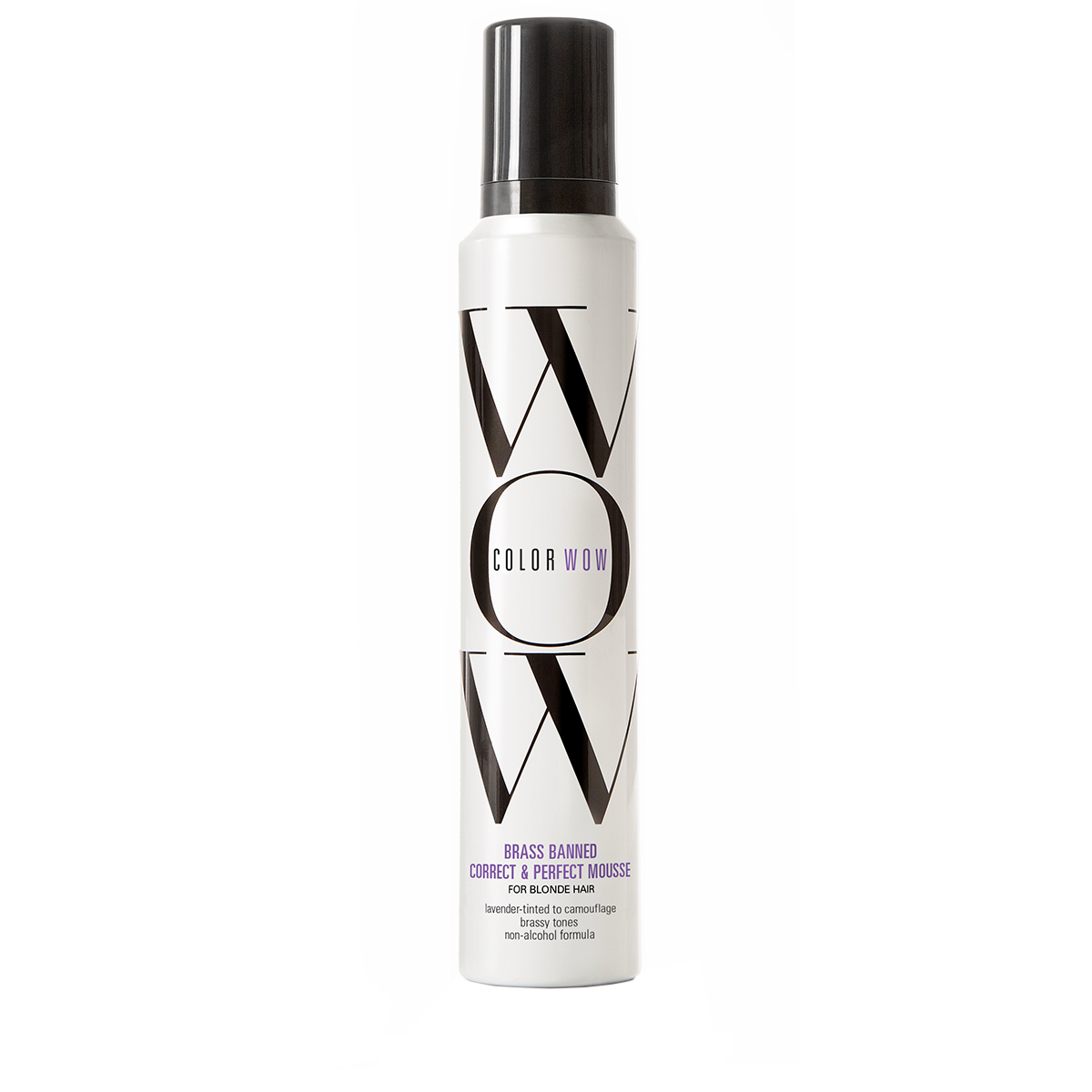 Color Wow Brass Banned Correct & Perfect Mousse for Blonde Hair 6.8 oz | New