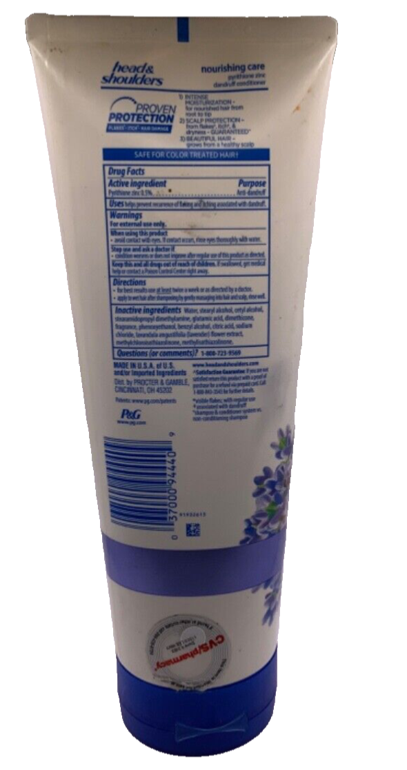 Head & Shoulders Lavender Nourishing Care Daily Hair & Scalp Conditioner 10.6oz