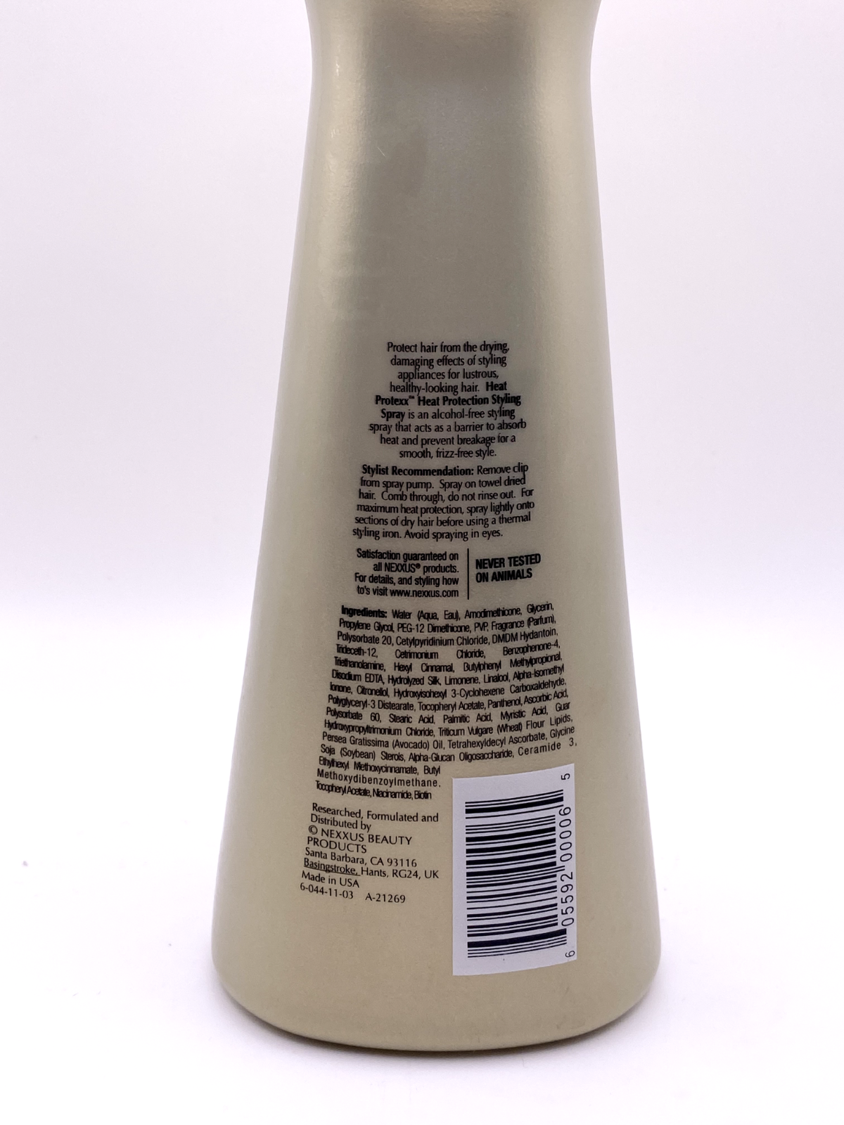 Nexxus Heat Protexx Heat Protection Styling Spray 8.5 oz New