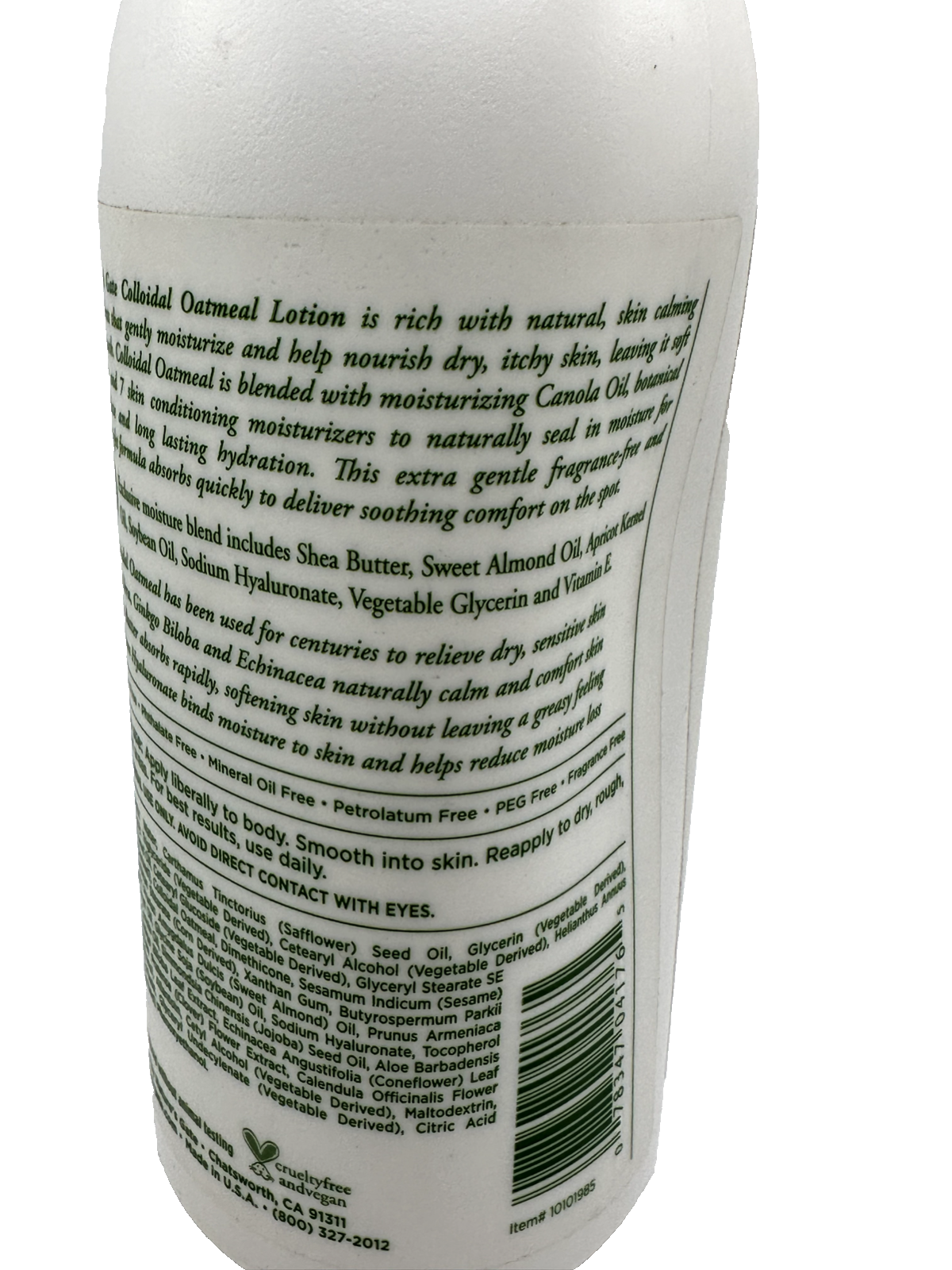 (1) NEW Nature’s Gate Colloidal Oatmeal Body Lotion 18 oz