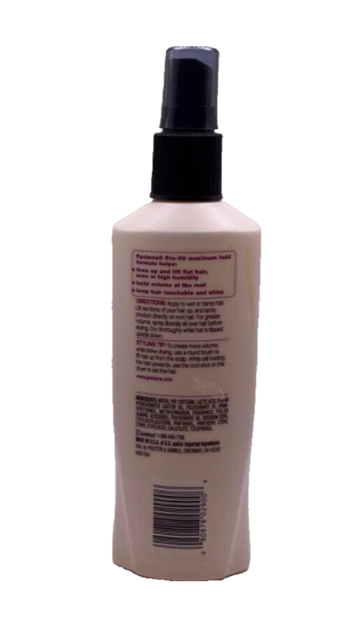 Pantene Style Pro-V Volume Root Lifter Gel Maximum Hold 4 Spray 6.5 oz