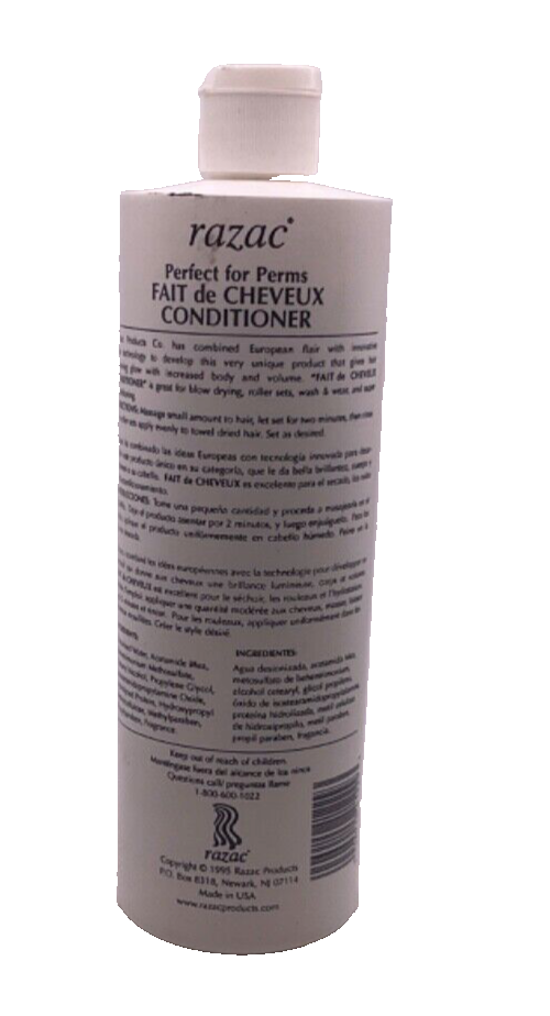 Razac Perfect For Perms Fait de Cheveux Conditioner/16 fl oz