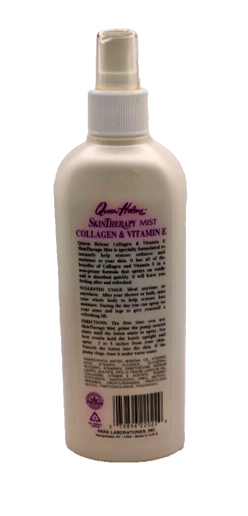Queen Helene Skin Therapy Mist Collagen Vitamin E Body Moisturizing Lotion 10oz