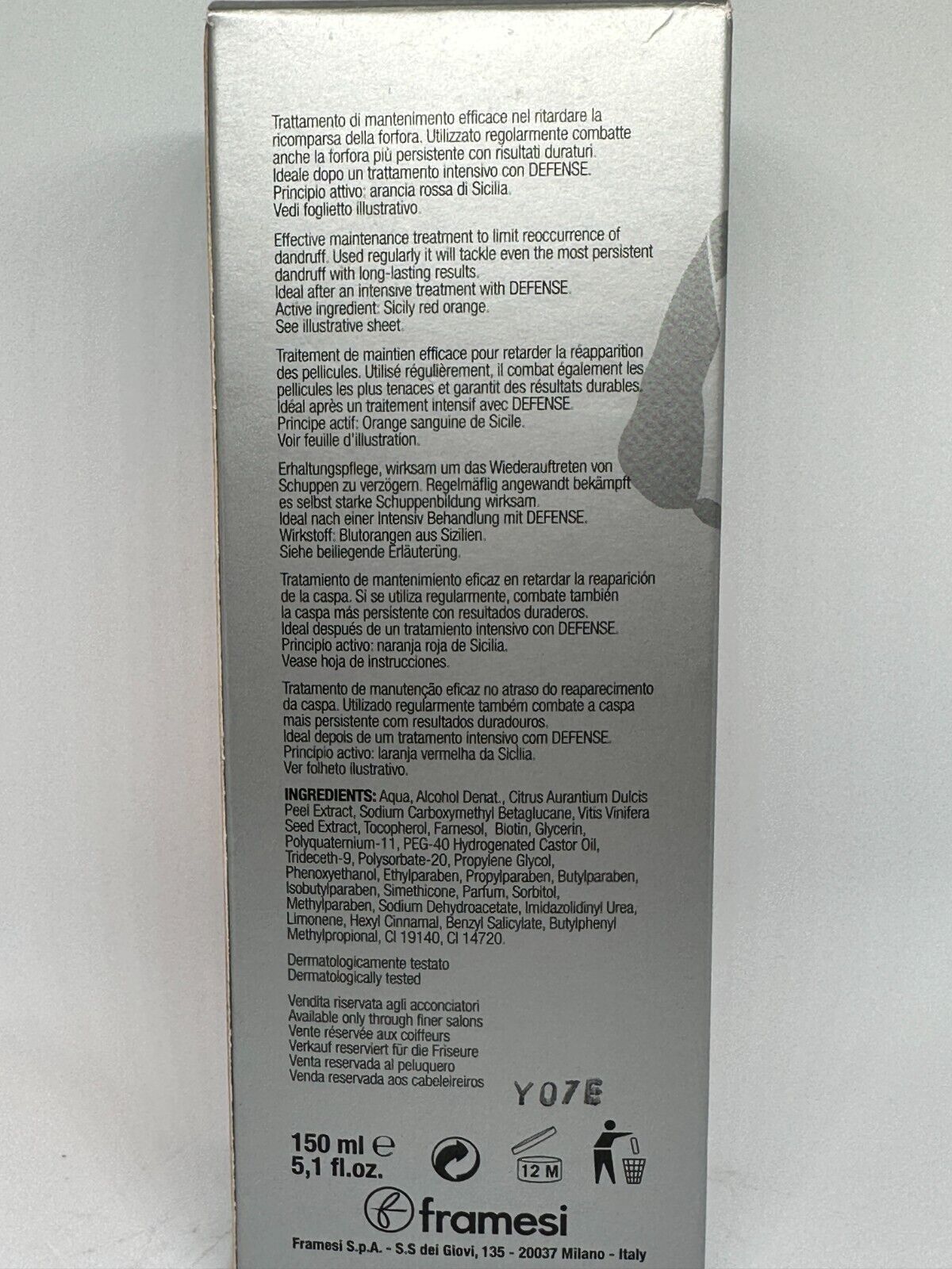 Framesi Essence Morphosis Hair Treatment Line - 5.1 fl oz