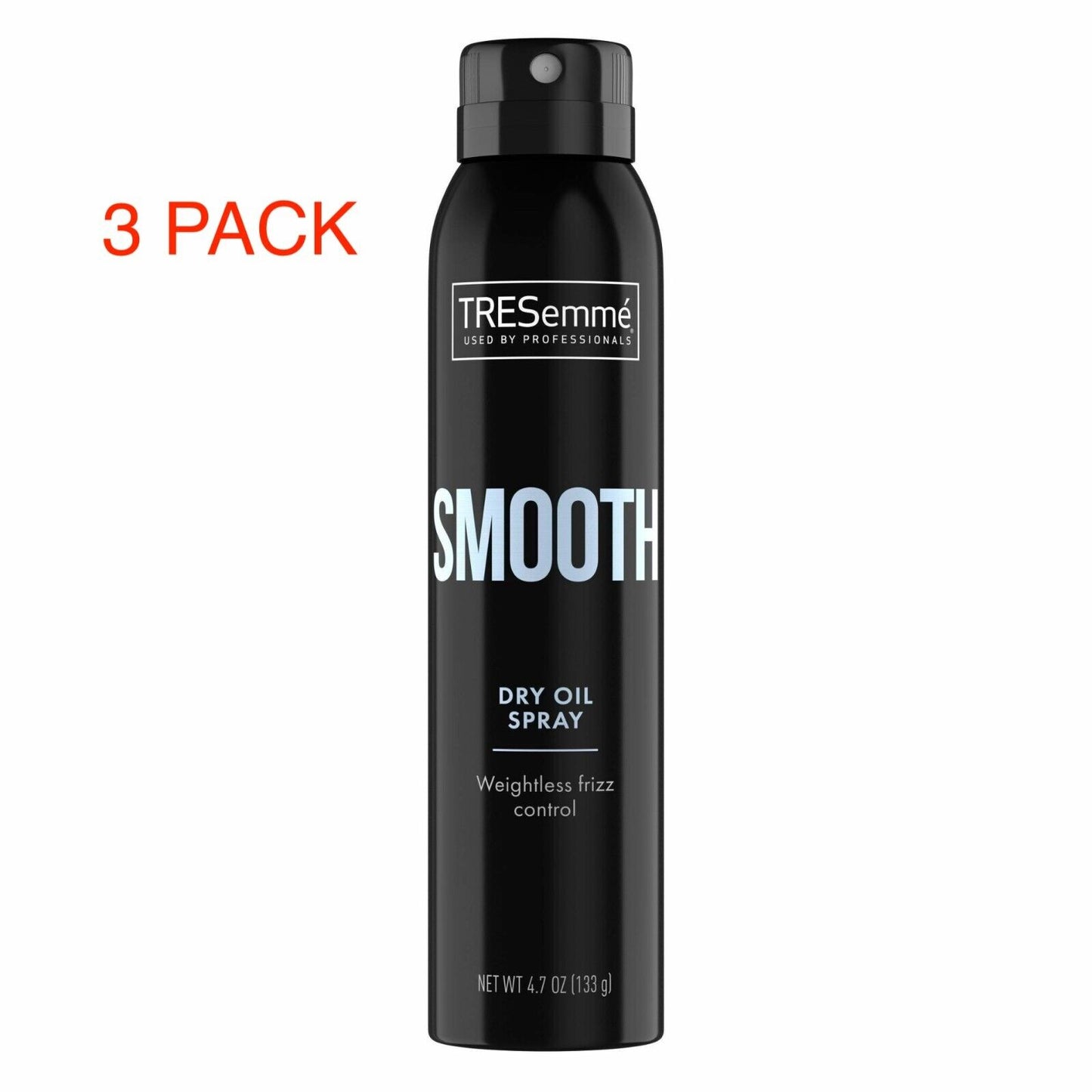 3 TRESemme Smooth Dry Oil Spray 4.7oz For Weightless Frizz Control Lot