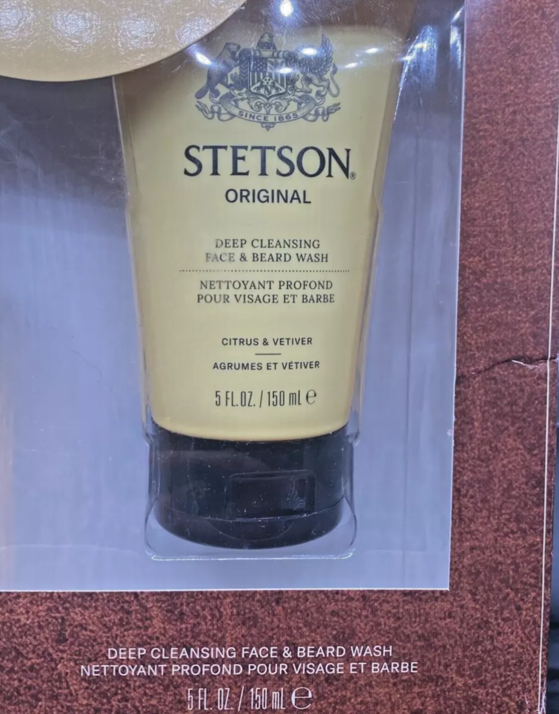 Stetson Original Cologne & Deep Cleansing Face & Beard Wash Set Brand NEW