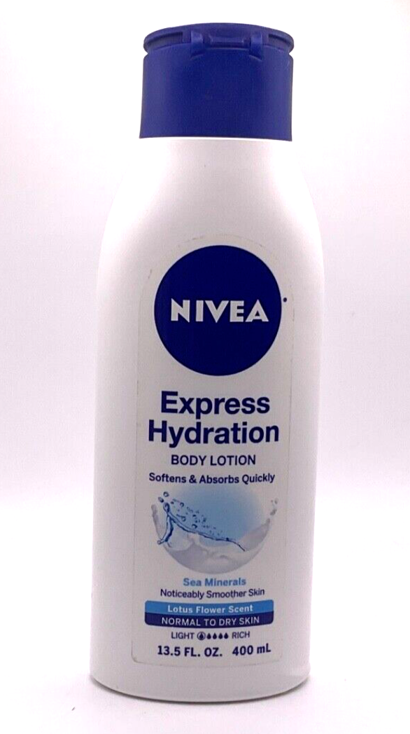 Nivea Express Hydration Body Lotion Sea Minerals / 13.5 oz