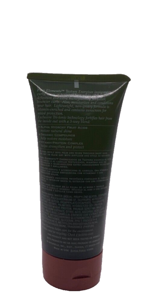Pure Elements Texture Energizer For Fuller, Bouncier Curls / 6 oz