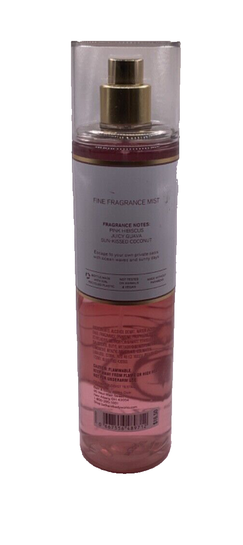 BATH & BODY WORKS HIBISCUS PARADISE BODY MIST SPRAY 8 FL OZ