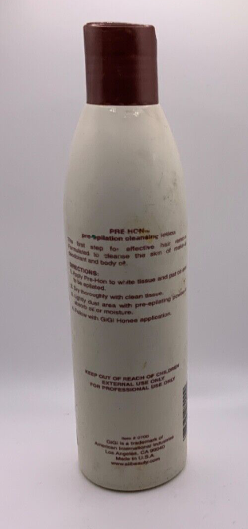 GiGi Pre-Hon Pre-Epilation Cleansing Lotion 8 fl oz