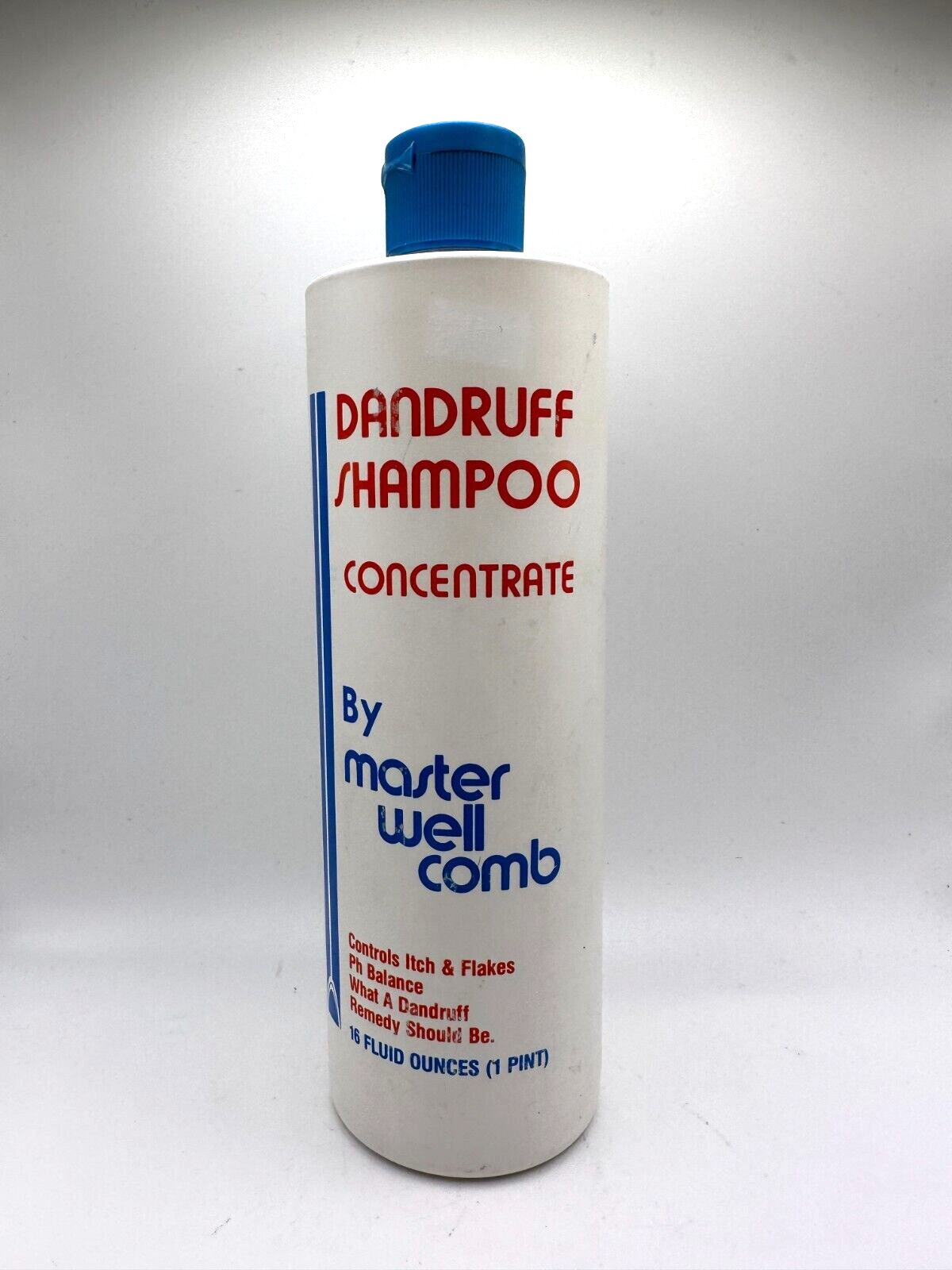 (1) Master Well Comb Anti Dandruff Shampoo Concentrate - 16 oz