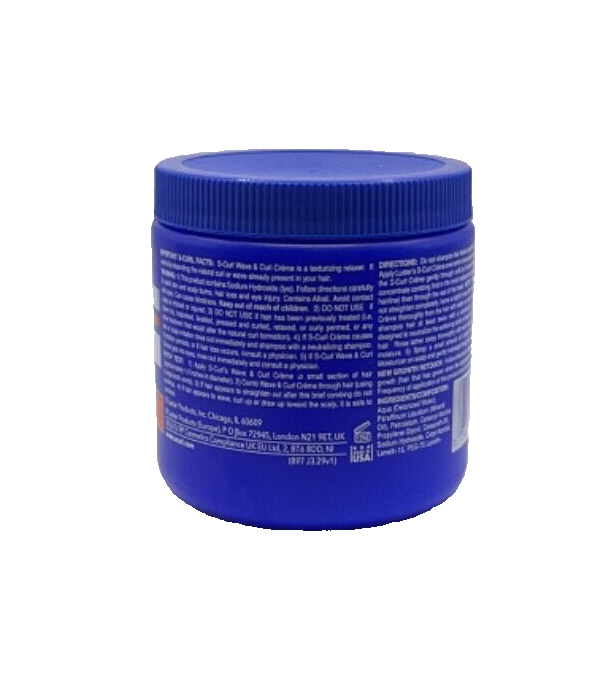 Luster's Scurl Texturizer Wave & Curl Creme Extra Strength 15oz