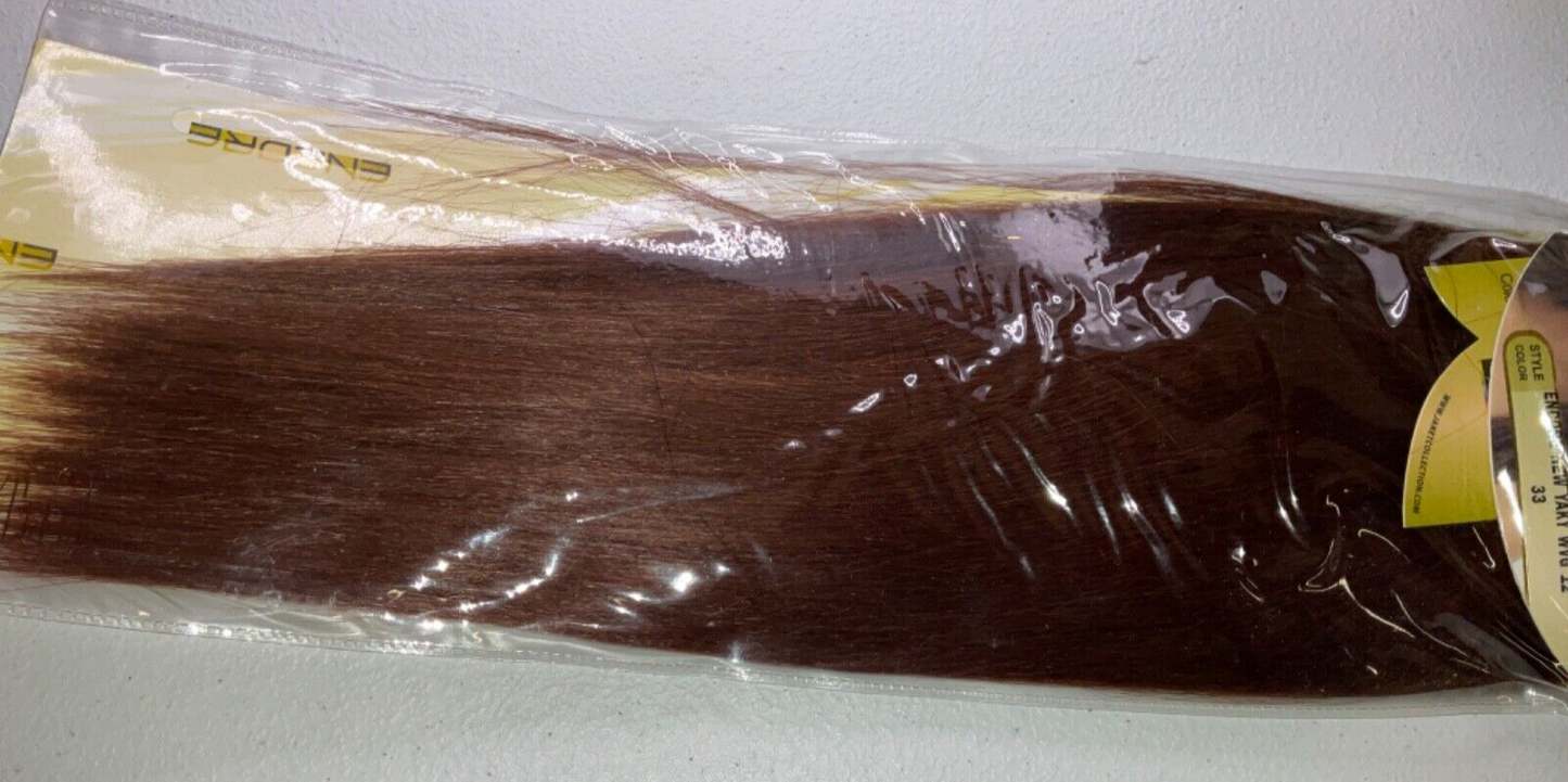 Janet Collection Encore 100% Human Hair New Yaky WVG/Color 33 (12 inches)