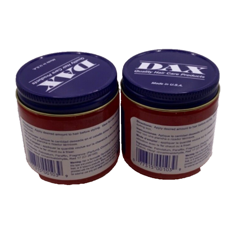 (2 Pack) Dax Marcel Curling & Waving Wax 3.5oz