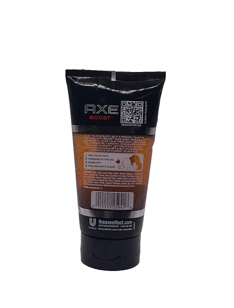 AXE Boost Energizing Face Wash 5 fl oz / 147 ml