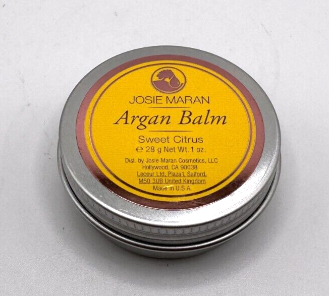 Josie Maran Argan Balm Sweet Citrus Hydrate & Protect 1 oz.