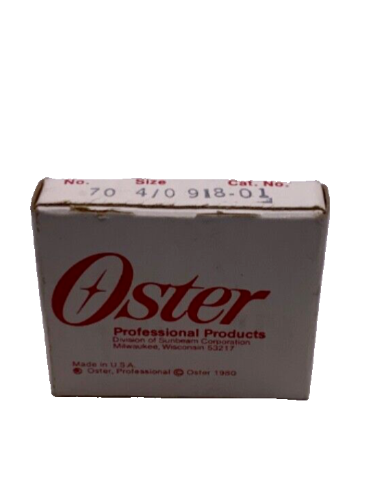Oster Professional Blades Unitary Cutting Assembly No.70 4/0 (918-01)