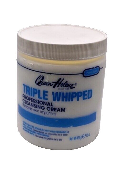 QUEEN HELENE Professional Cleansing Cream, Triple Whipped, 15 oz (1 New)