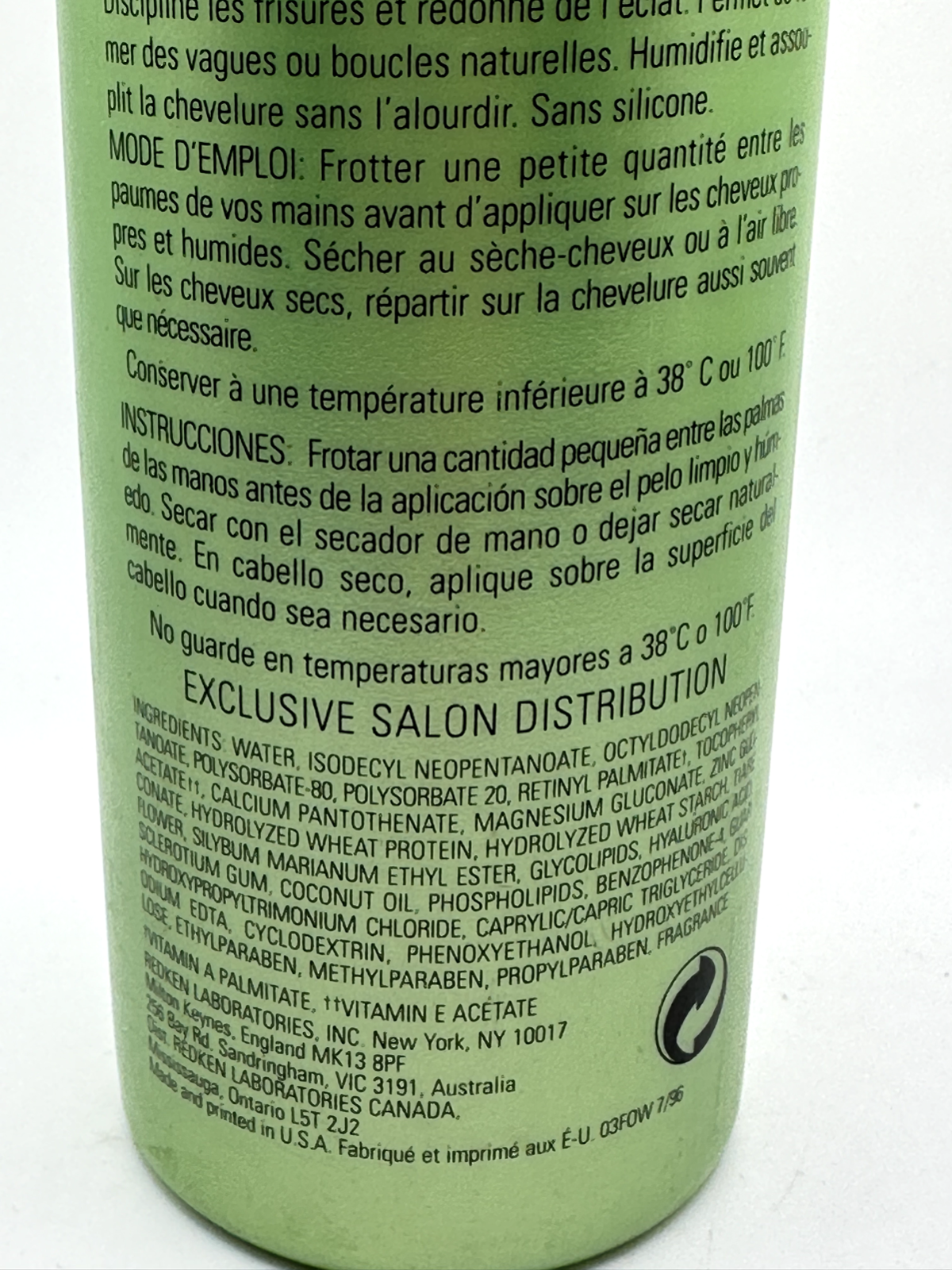 Redken One 2 One Smooth Anti-Frizz Creme - 16.9 fl oz