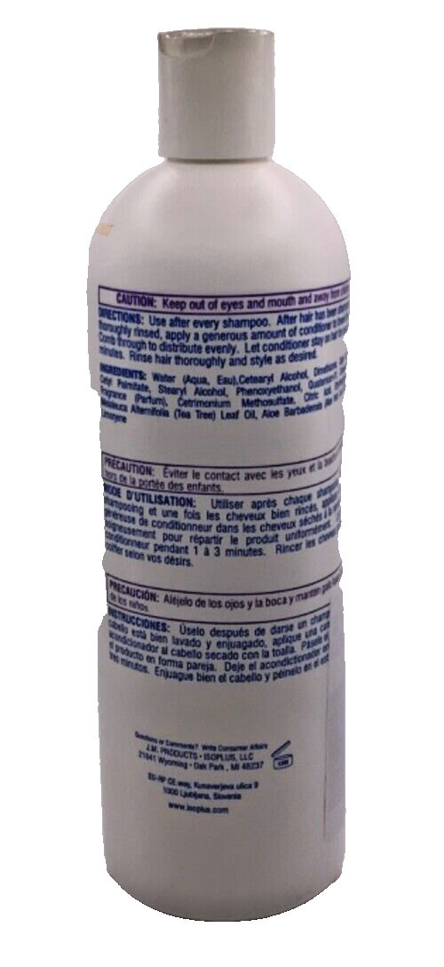 ISOPLUS INSTANT CONDITIONER SOFTENS AND DETANGLES 16OZ