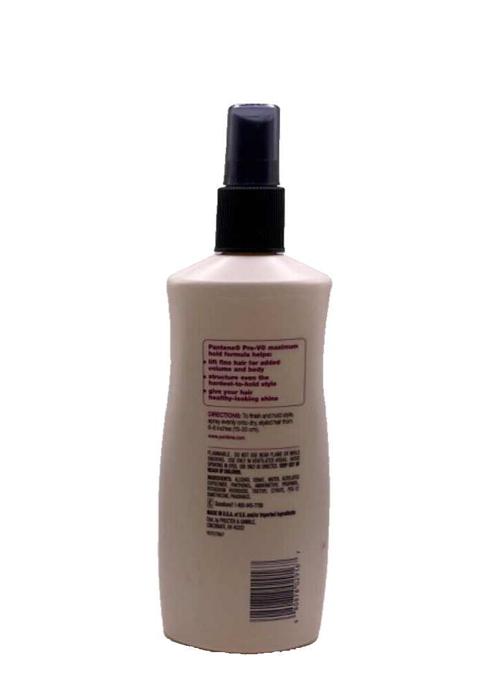 Pantene Style Pro-V Volume Hairspray Lightweight Fullness Maximum Hold / 9 oz