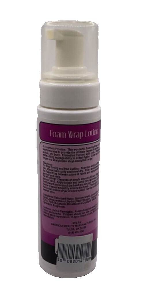 DC Dr. Donnie Cannon Foam Wrap Lotion 8oz