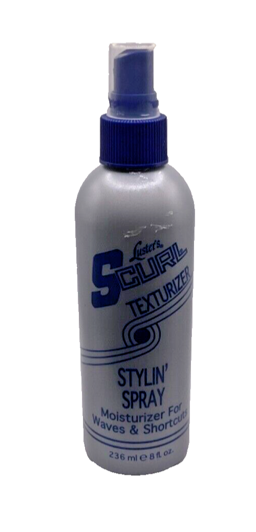 LUSTER'S SCURL TEXTURIZER STYLIN' SPRAY 8oz OLD style.