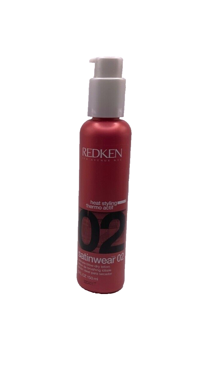 REDKEN 5th Avenue NYC Heat Styling Satinwear 02 Blow Dry Lotion / 5 oz