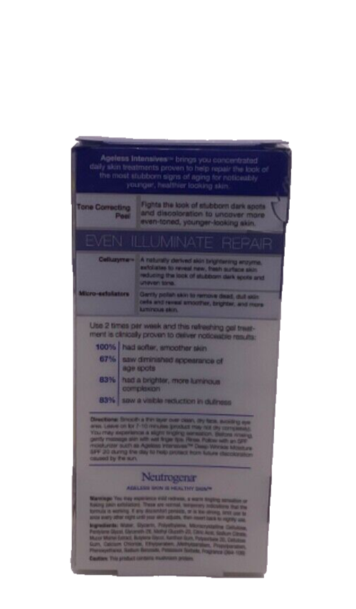 Neutrogena Ageless Intensives Tone Correcting Concentrated Peel / 1.4 Ounce