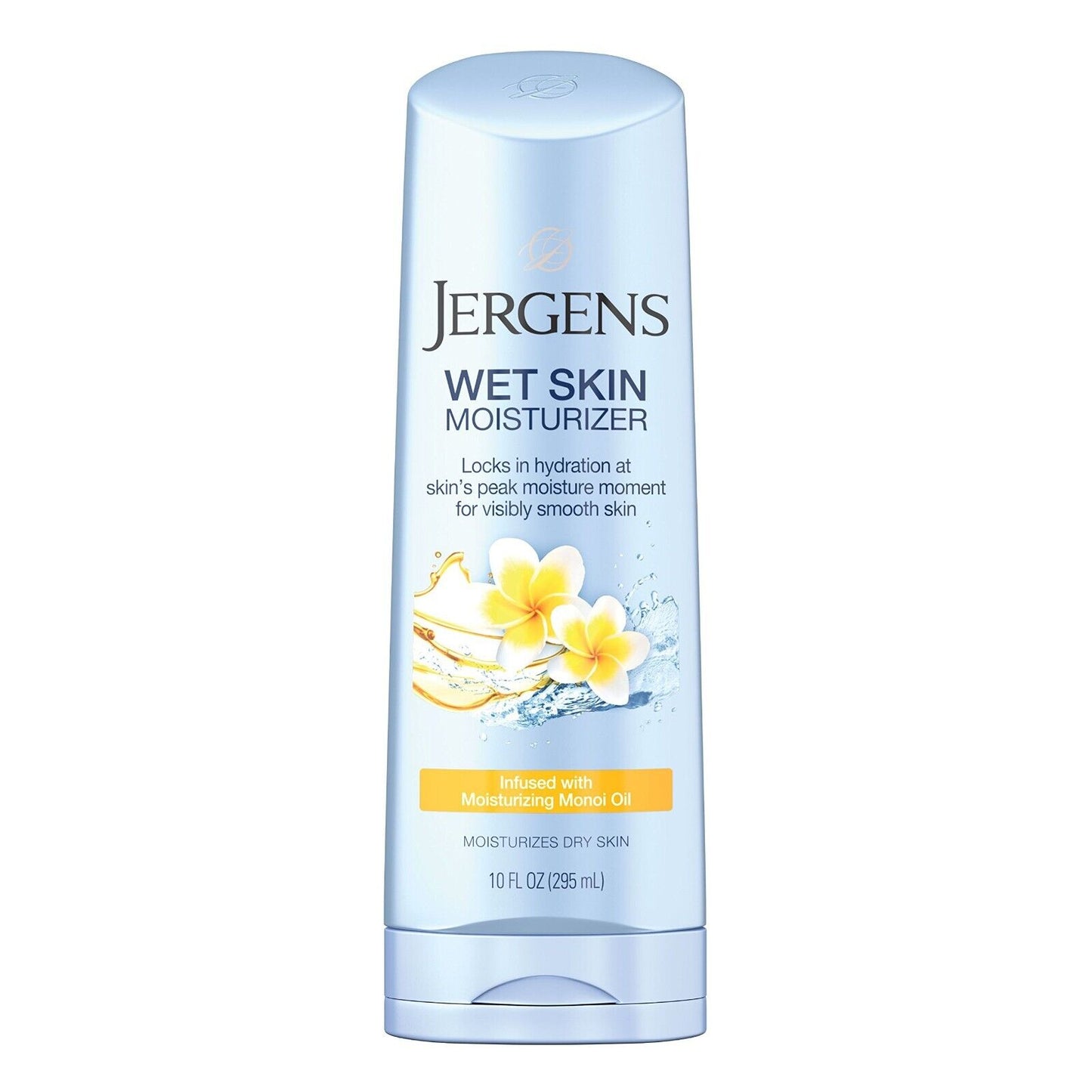 (1) Jergens Wet Skin Moisturizer w/Nourishing Monoi Oil 10 fl oz