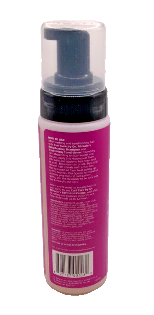 Curl Care By Dr. Miracle Curl Friendly Blowout Foam 7oz