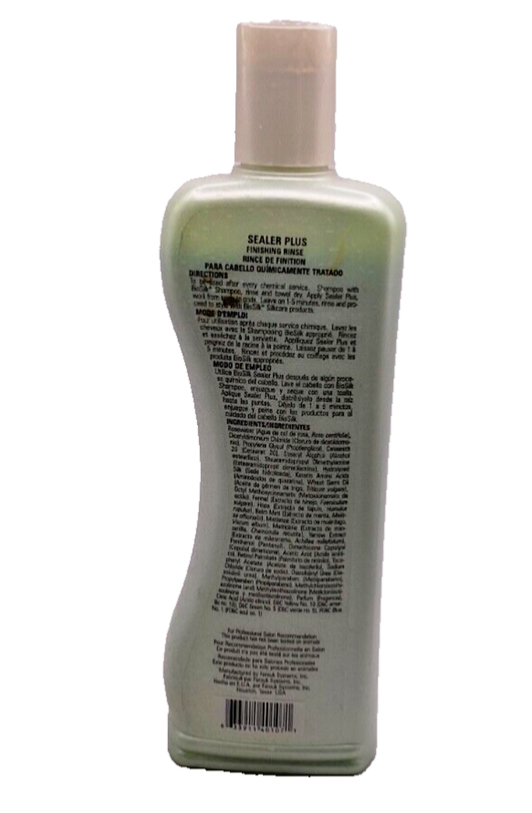 BioSilk SEALER PLUS FINISHING RINSE After Care 11.6 oz