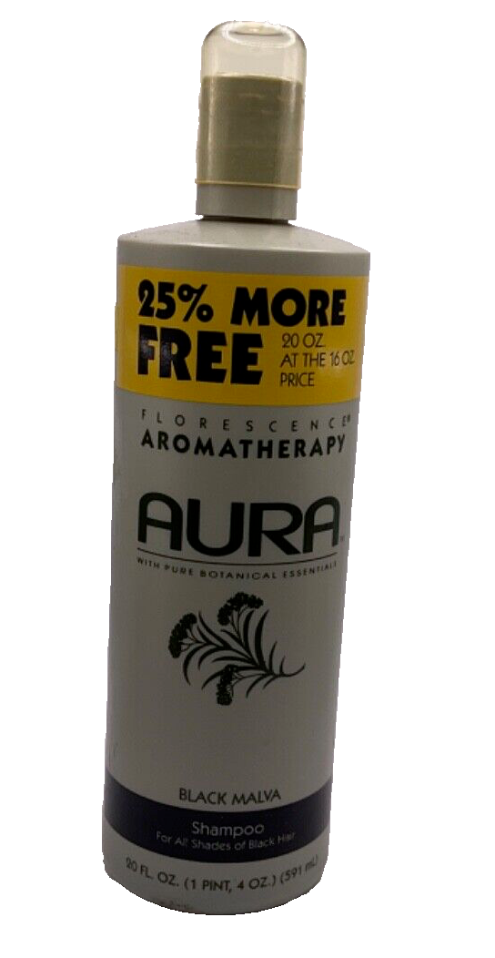 Aura Black Malva Shampoo For Black Hair/20 fl oz