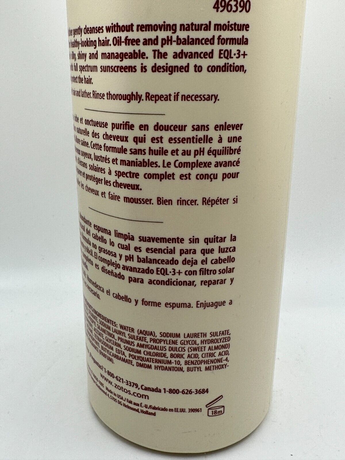 Quantum Daily Cleansing Shampoo 1 Liter / 33.8 fl oz