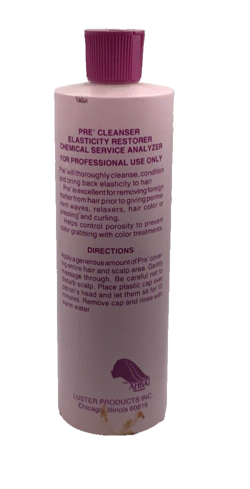 Luster's Designer Touch Pre Cleanser Elasticity Restorer 16oz