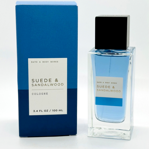 Bath & Body Works SUEDE & SANDALWOOD Cologne 3.4 oz