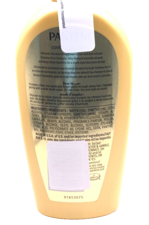 Pantene Smoothing Combing Cream Leave-In 6.7 oz
