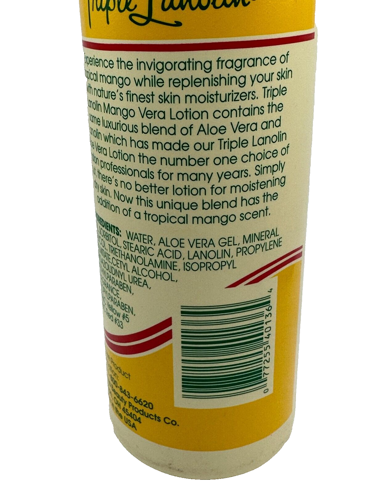 Triple Lanolin Mango Vera Lotion 20 oz