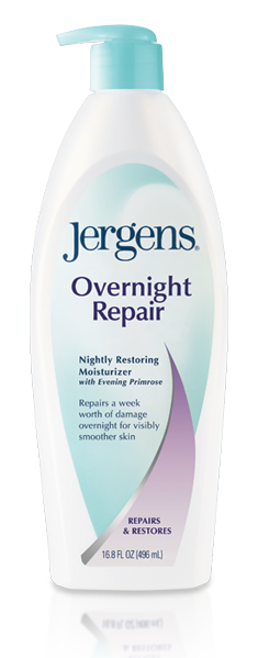 Jergens Overnight Repair Restores & Renews Moisturizer 16.8 fl Oz