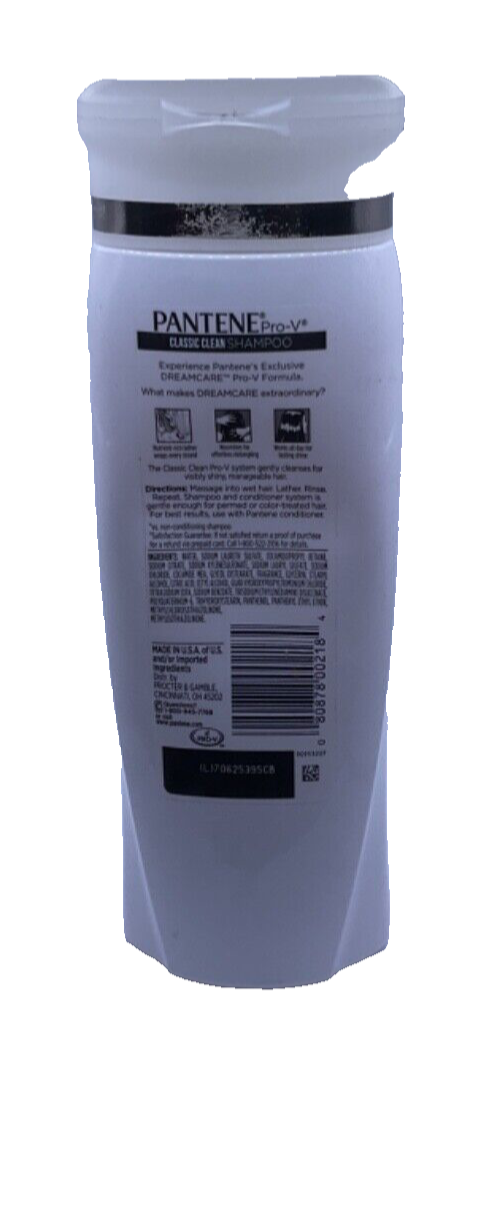 Pantene Pro-V Classic Clean Dream Care Shampoo 12.6 oz New Old Store Stock
